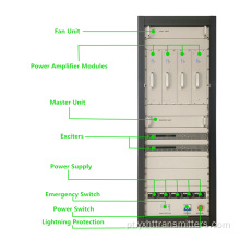 Transmissor de TV digital 3000w com modulador